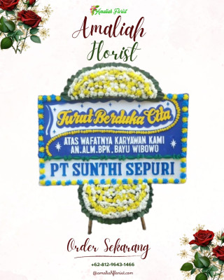 Papan Bunga Duka di Pantai Timur